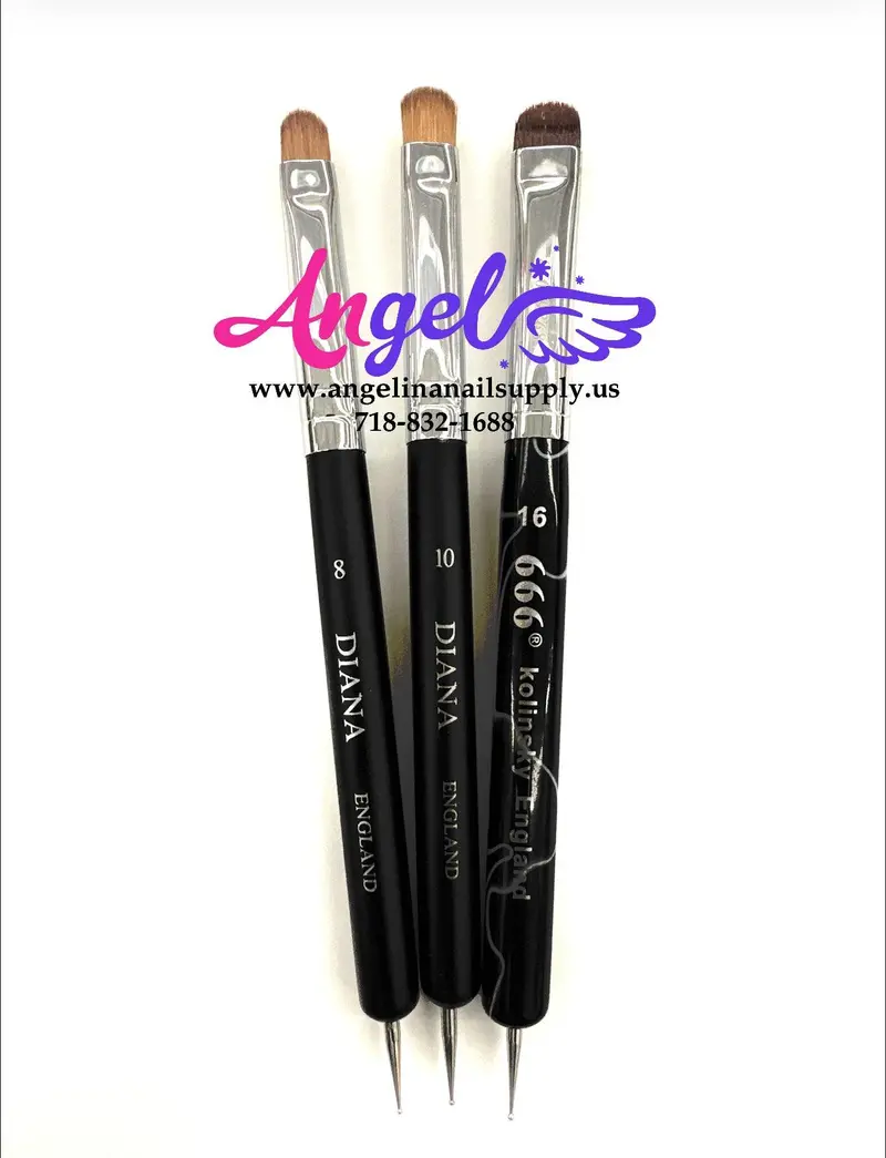 Clean French Brush 2 Ways - Brush & Dotting Tool 1
