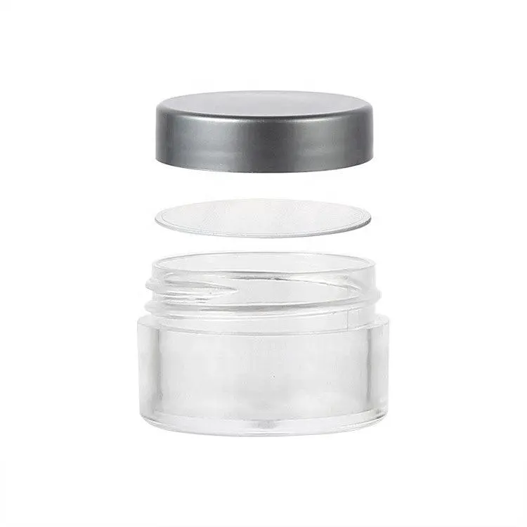 Clear Plastic Jar 1