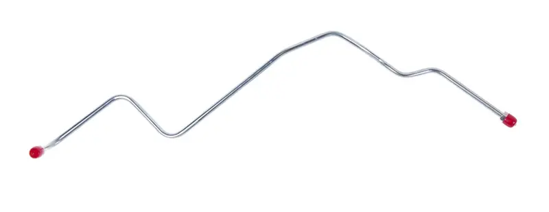 Clearance - Fuel Line,  Fuel Pump To Carburetor, V-8 W/4 Barrel, Stainless Steel, 1967-68 Amc, Rambler 1