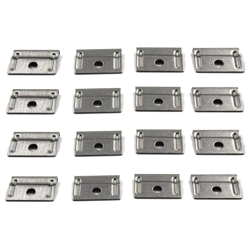 Clip Kit, 16-Pieces, Upper Rocker Panel Retainer, 1968-70-Javelin W/Simulated Exhaust Rocker Moldings Only , 1971-74 Javelin, 1972-77 Hornet W/4"Inch Wide Moldings 1