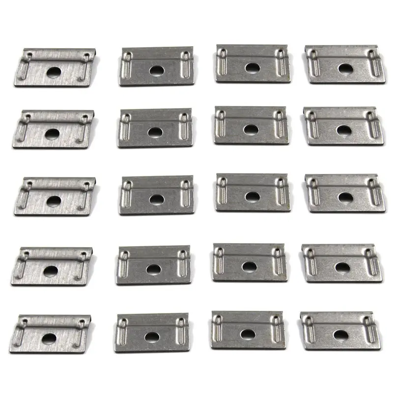 Clip Kit, 20-Pieces, Upper Rocker Panel Retainer, 1967 And 1970-74 Amc Ambassador (Except 1972 Sst), 1975-78 Matador 4-Door 1