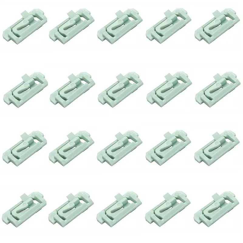 Clip Kit, 20-Pieces, Windshield Reveal Molding, Lower Side, Nylon Type, 1975-88 Amc (See Applications) 1