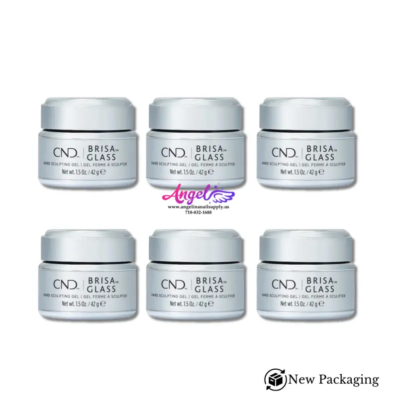 Cnd Brisa Gel Clear (Box/6 Pcs) 1