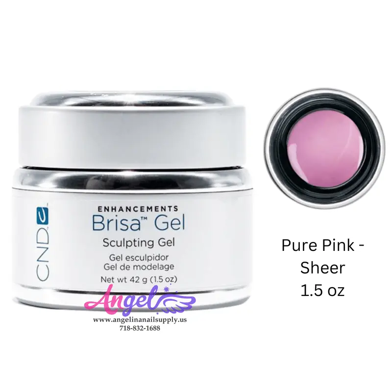 Cnd Brisa Gel Pure Pink Sheer 1