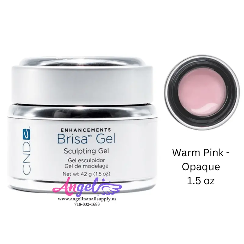 Cnd Brisa Gel Warm Pink Opaque 1
