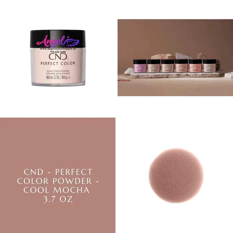 Cnd Perfect Color Powder - Cool Mocha 3.7 Oz 1