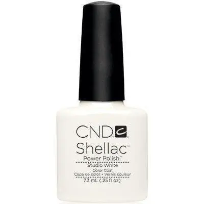 Cnd Shellac #006 Studio White 1
