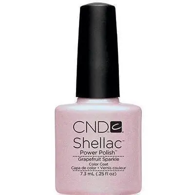 Cnd Shellac #012 Grapefruit Sparkle 1