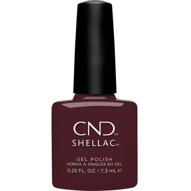 Cnd Shellac #028 Black Cherry 1