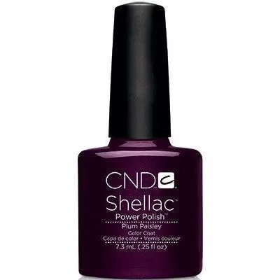 Cnd Shellac #082 Plum Paisley 1