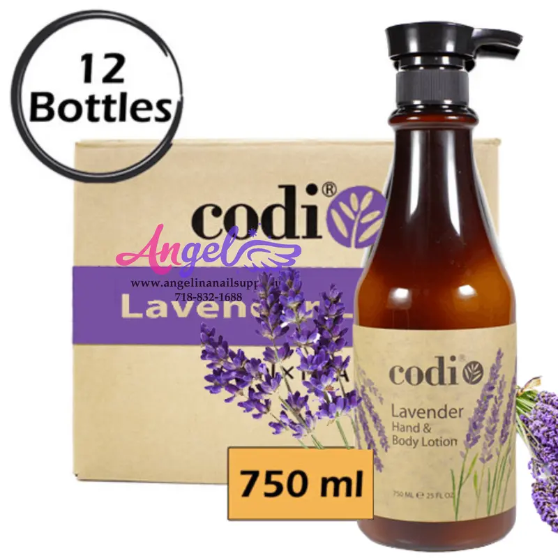 Codi Lotion Bottle Lavender 25Oz (Box/12 Bottles) 1