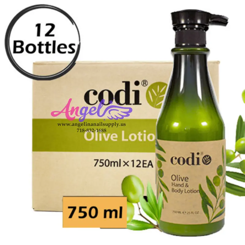Codi Lotion Bottle Olive 25Oz (Box/12 Bottles) 1