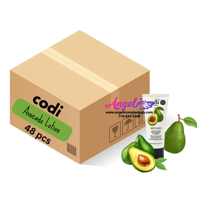Codi Lotion Tube Avocado 3.3Oz (Box/48 Tubes) 1
