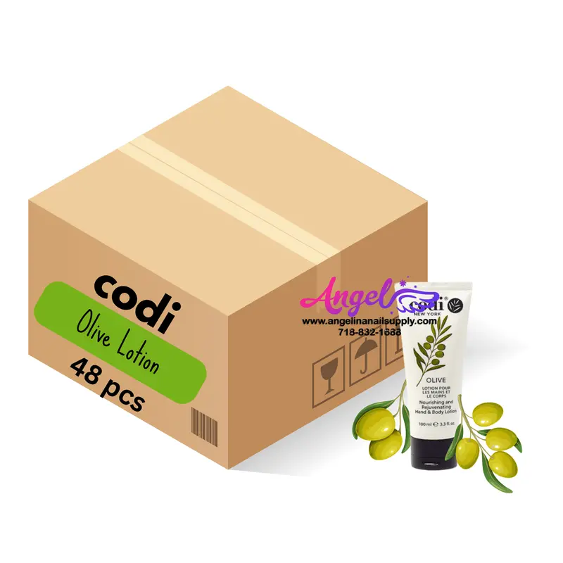 Codi Lotion Tube Olive 3.3Oz (Box/48 Tubes) 1