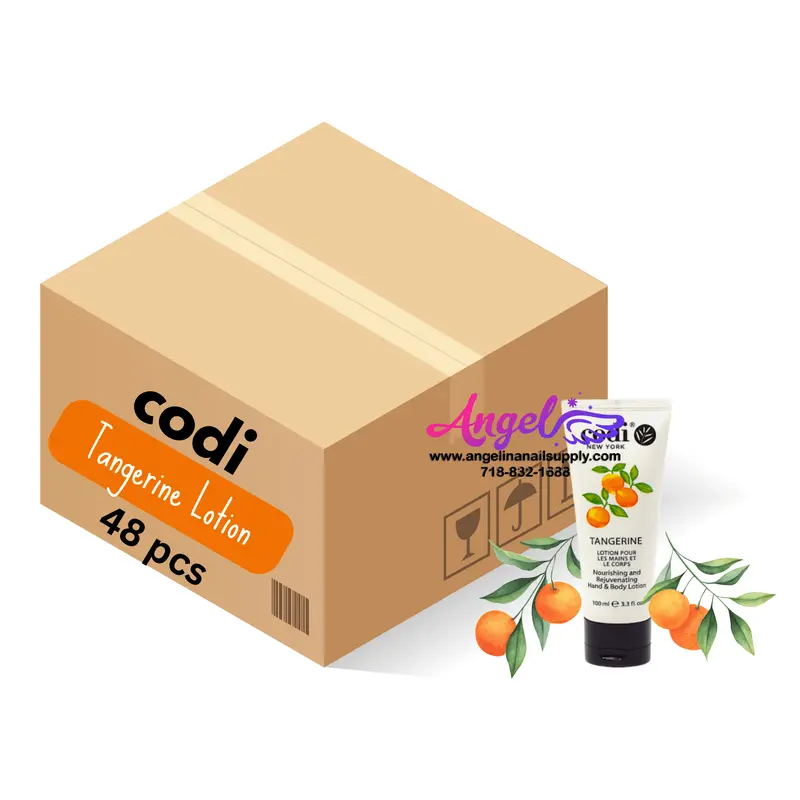 Codi Lotion Tube Tangerine 3.3Oz (Box/48 Tubes) 1