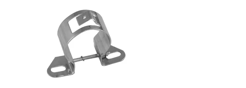 Coil Bracket, Chrome, Fits All Amc V8s 1