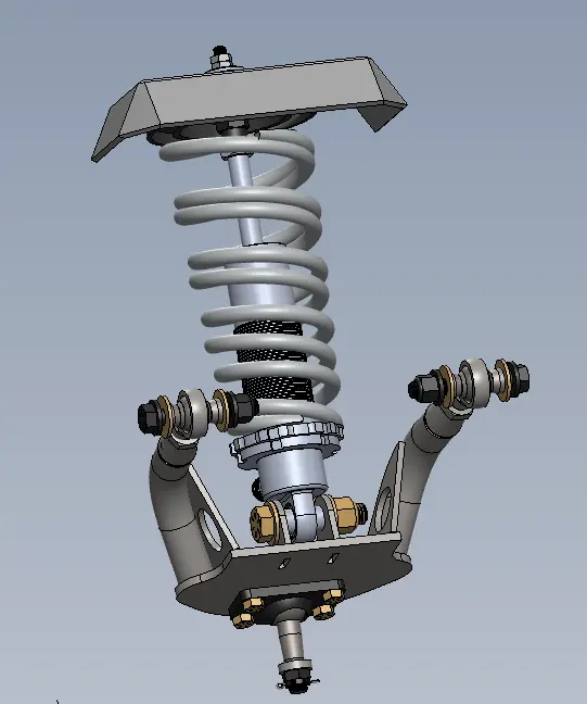 Coil-Over Conversion System, Front, 1980-88 Amc Eagle (Drop Ships In Approx. 2-3 Weeks) 1