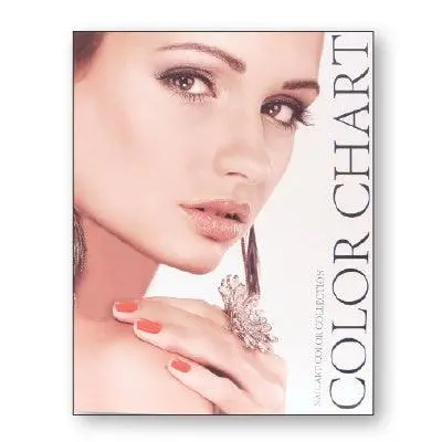 Color Chart Book For Display Gel, Polish & Powder Color 1