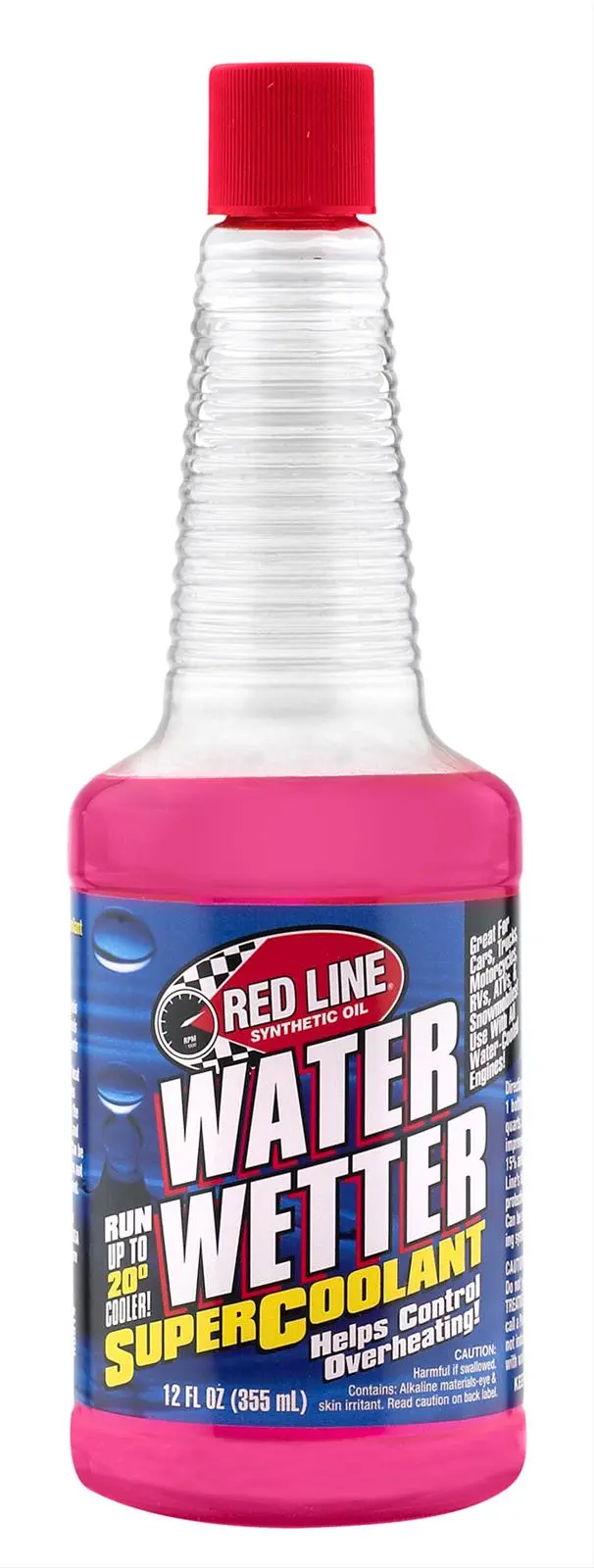 Cooling System Additive, Red Line Water Wetter, 12 Oz. Bottle (1 Bottle Required) 1