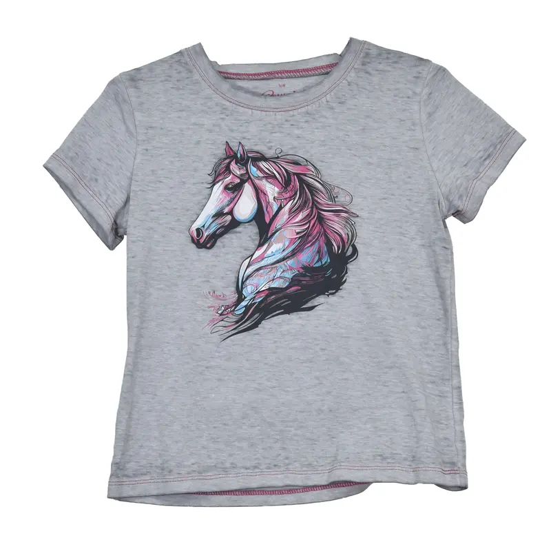 Cowboy Hardware Grey Watercolor Horse T-Shirt - 835955/435955 1