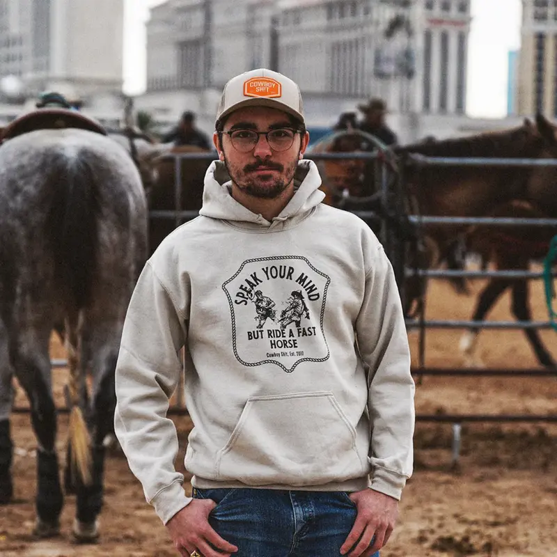 Cowboy Sh!T Speak Your Mind Hoodie - 230 1
