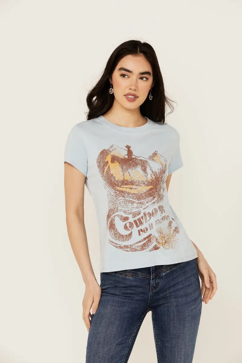 Cowboys Do It Better Relaxed Fit Short Sleeve Graphic Tee 1