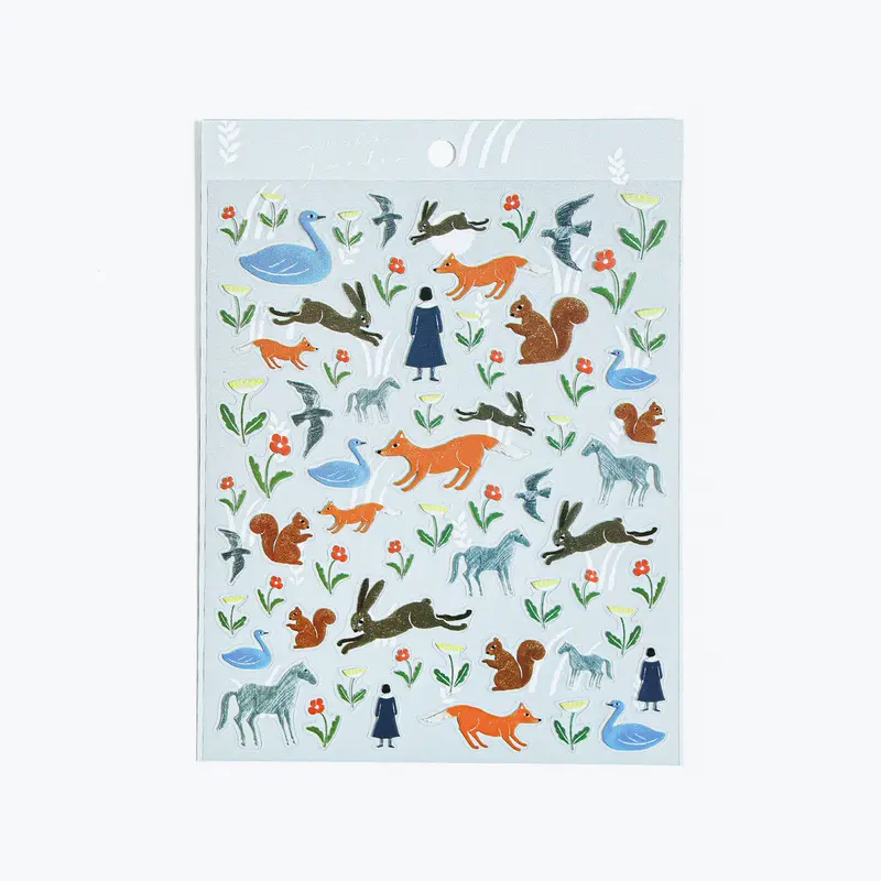 Cozyca Products - Planner Sticker - Nishi Shuku - Garden 1