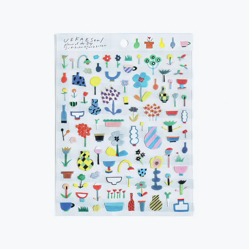Cozyca Products - Planner Sticker - Subikiawa Shokkiten - Uekae 1