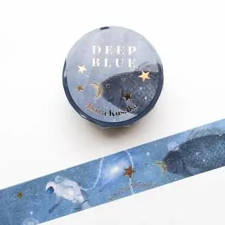 Cozyca Products - Washi Tape - Deep Blue (Akira Kusaka) 1