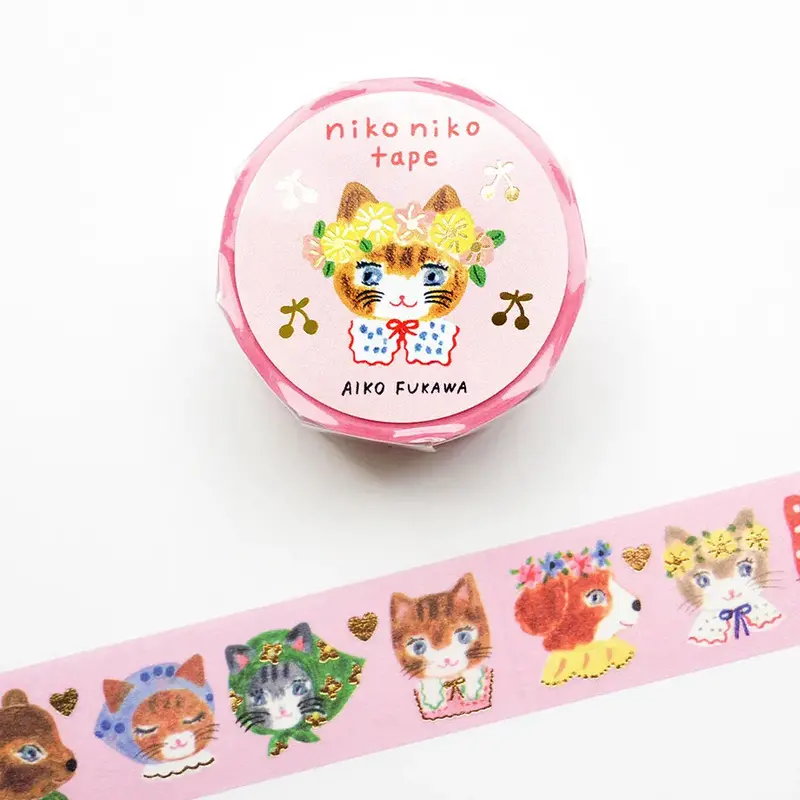 Cozyca Products - Washi Tape - Niko Niko (Aiko Fukawa) 1