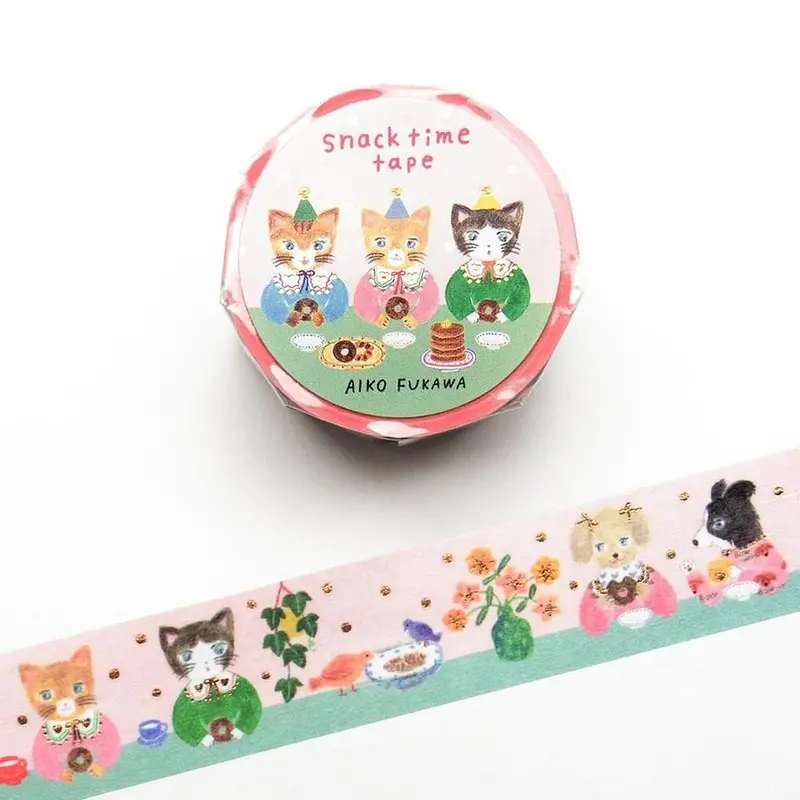 Cozyca Products - Washi Tape - Snack Time (Aiko Fukawa) 1