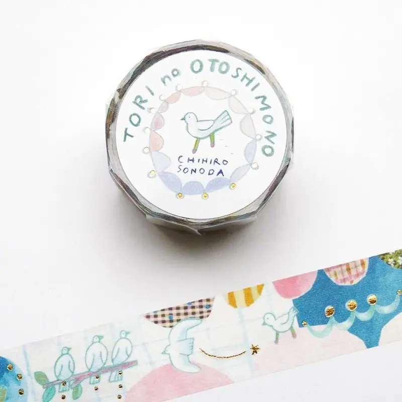 Cozyca Products - Washi Tape - Tori No Otoshimono (Chihiro Sonoda) 1