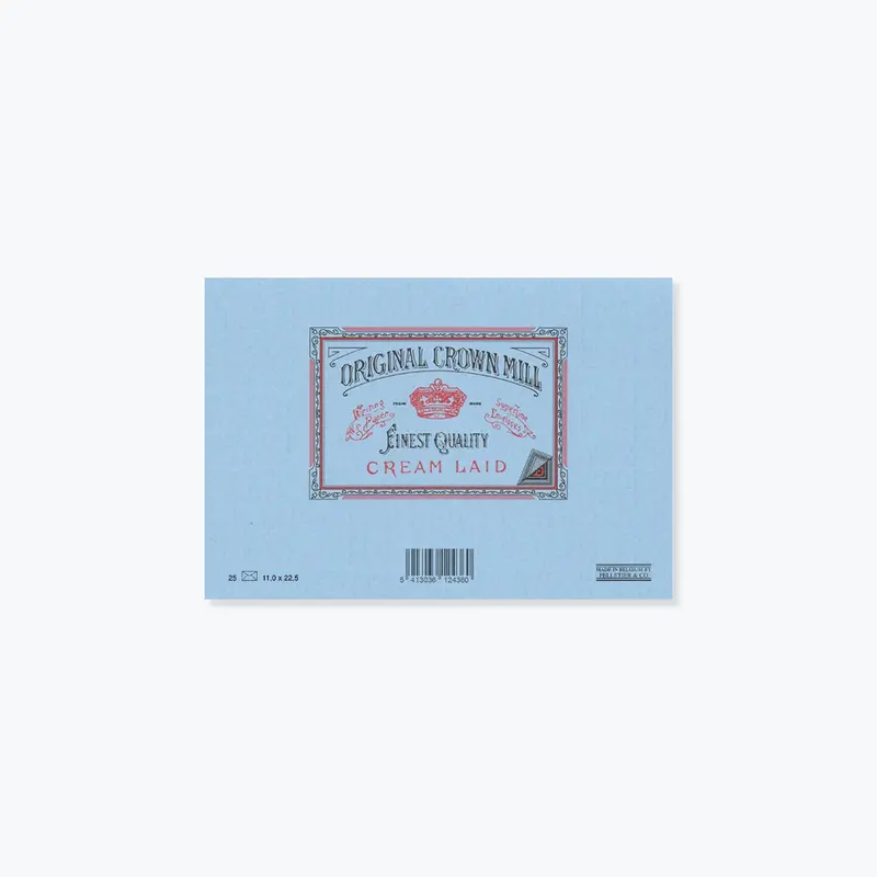 Crown Mill - Envelopes - Lined - C6  - Blue 1