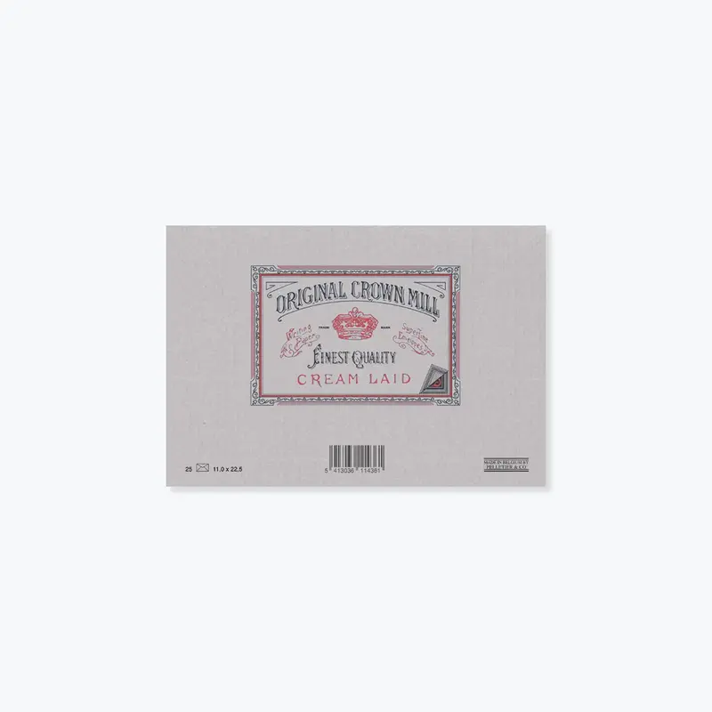 Crown Mill - Envelopes - Lined - C6  - Grey 1