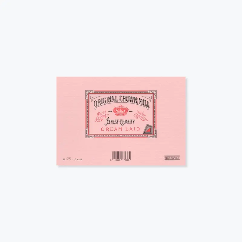 Crown Mill - Envelopes - Lined - C6  - Pink 1