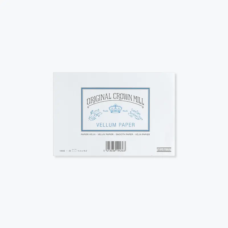 Crown Mill - Envelopes - Lined - C6 - Vellum White 1