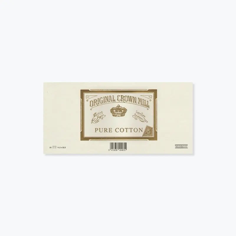 Crown Mill - Envelopes - Lined - Dl  - Pure Cotton 1