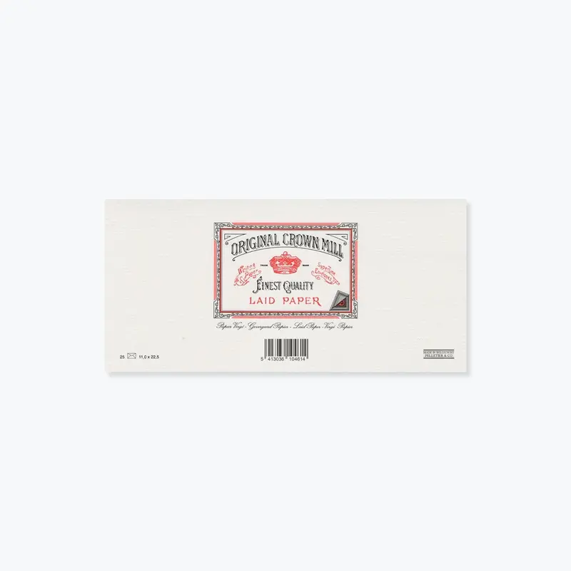 Crown Mill - Envelopes - Lined - Dl  - White 1