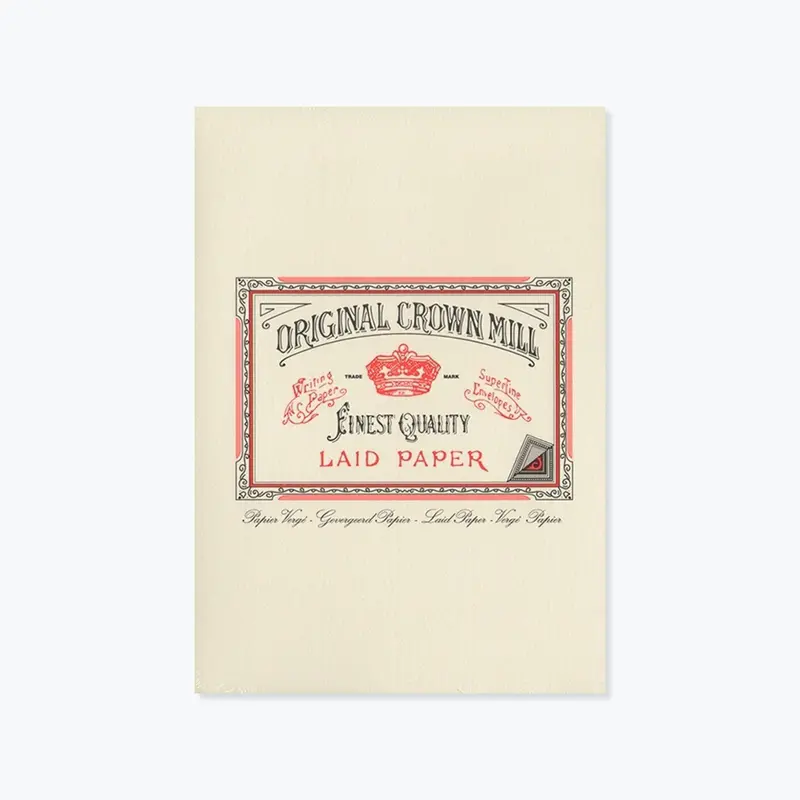 Crown Mill - Writing Pad - A5 - Cream 1