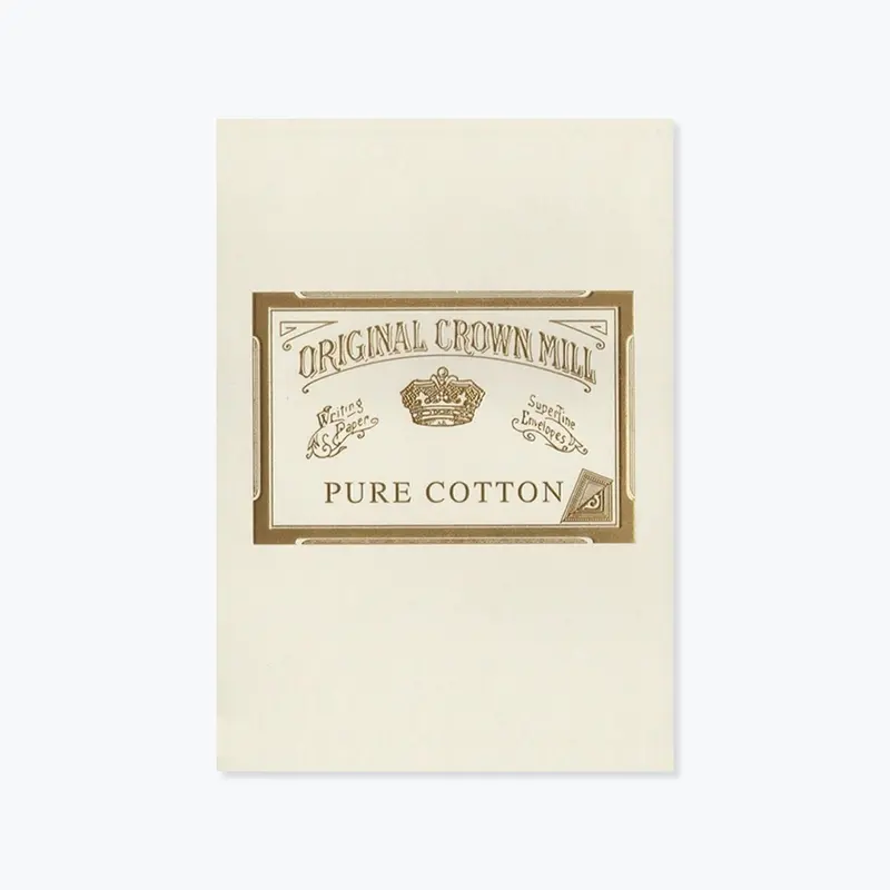 Crown Mill - Writing Pad - A5 - Pure Cotton 1