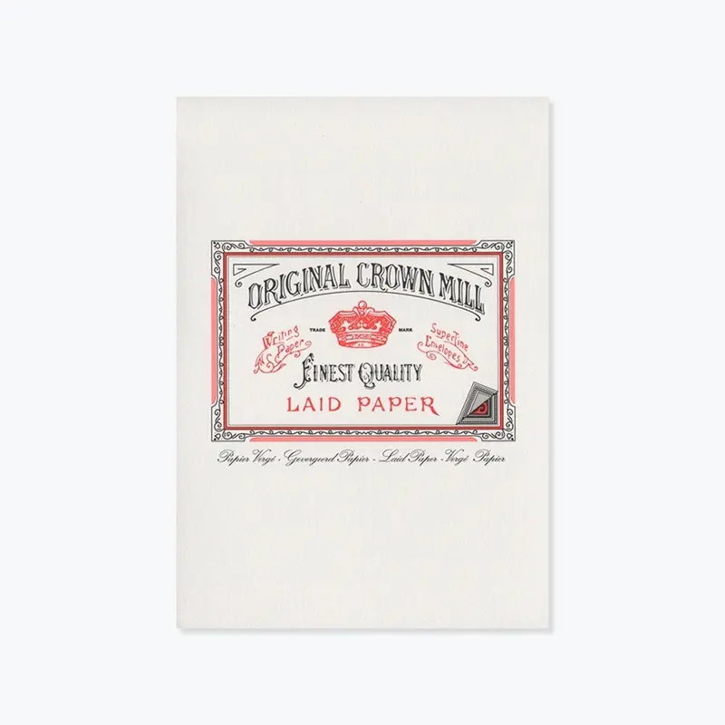 Crown Mill - Writing Pad - A5 - White 1
