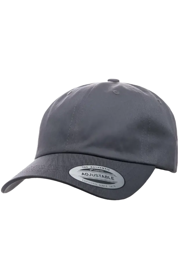 Dark Grey Dad Hat 1