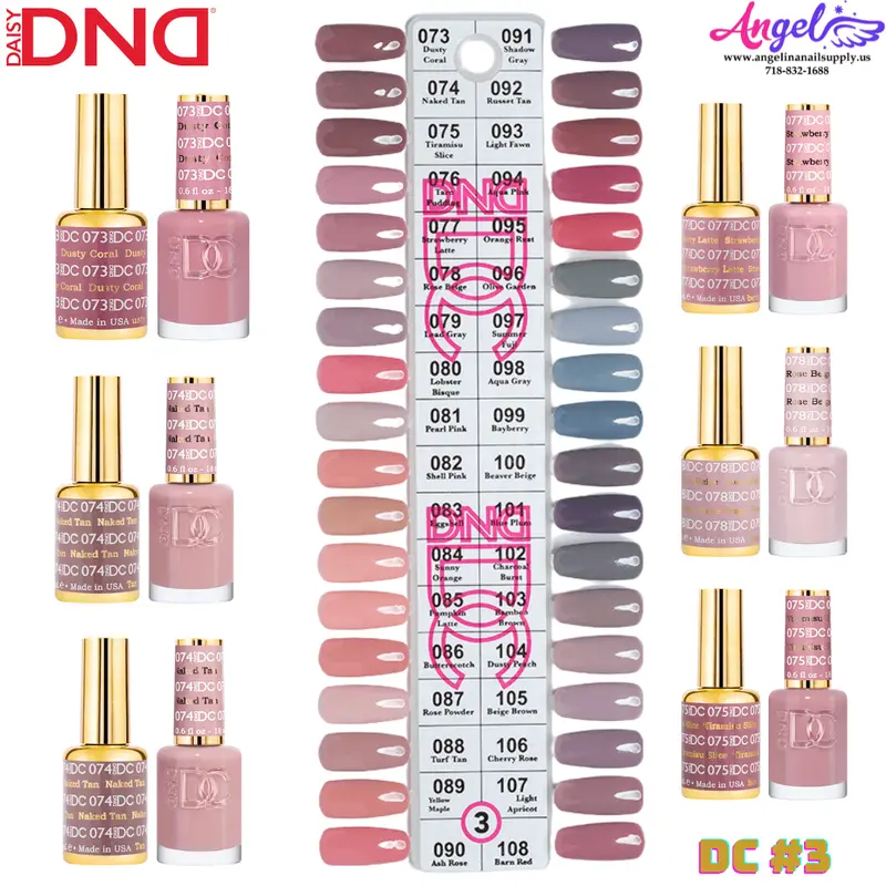 Dc3 Collection #3 (Full Set 36 Colors #73 - #108) 1