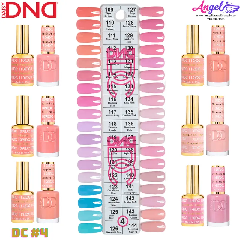 Dc4 Collection #4 (Full Set 36 Colors #109 - #144) 1