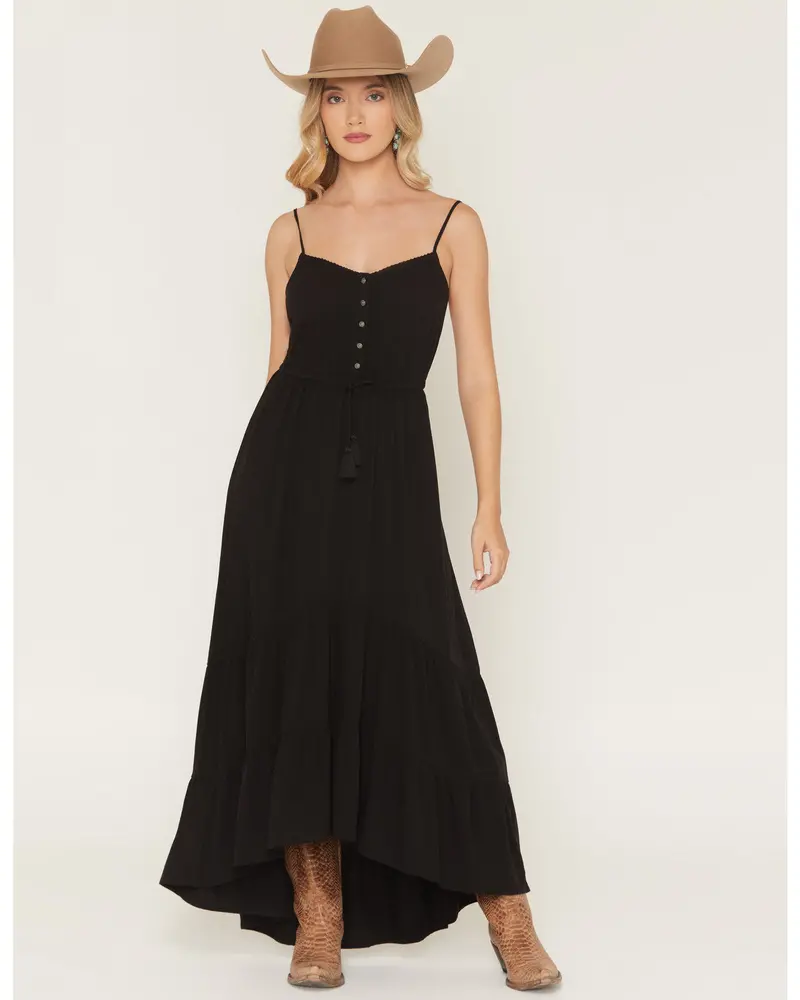 Deaderick Lace Trim Sleeveless Midi Dress 1