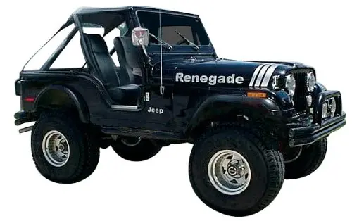 Decal And Stripe Kit, Factory Authorized Reproduction, 1970-95 Amc Jeep Renegade (7 Colors) - Drop Ships In Approx. 1-3 Weeks 1