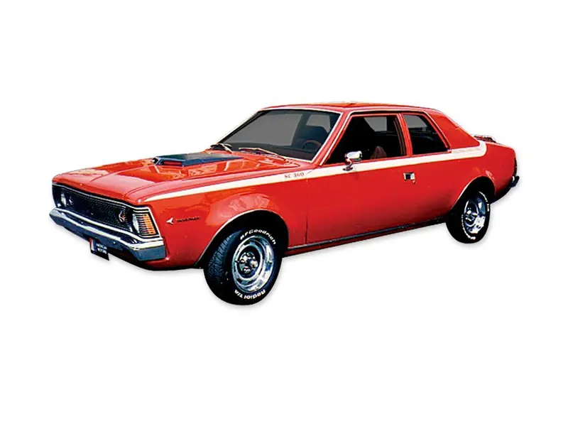 Decal And Stripe Kit, Factory Authorized Reproduction, 1971 Amc Hornet Sc 360 (3 Colors) - Drop Ships In Approx. 1-3 Weeks 1
