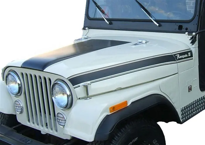 Decal And Stripe Kit, Factory Authorized Reproduction, 1972-73 Amc Jeep Renegade (1 Color Choice) - Drop Ships In Approx. 1-3 Weeks 1