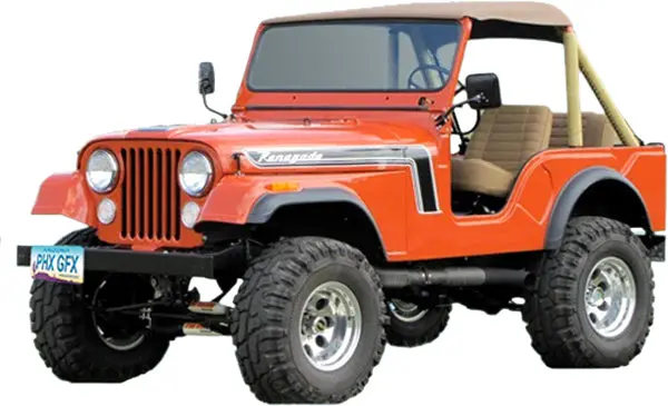 Decal And Stripe Kit, Factory Authorized Reproduction, 1975 Amc Jeep Renegade (1 Color Choice) - Drop Ships In Approx. 1-3 Weeks 1
