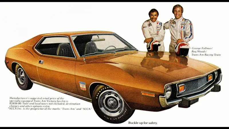 Decal Kit, Trans Am Victory, Factory Authorized Reproduction, 1973 Amc Javelin, Javelin Amx - Drop Ships In Approx. 1-3 Weeks 1
